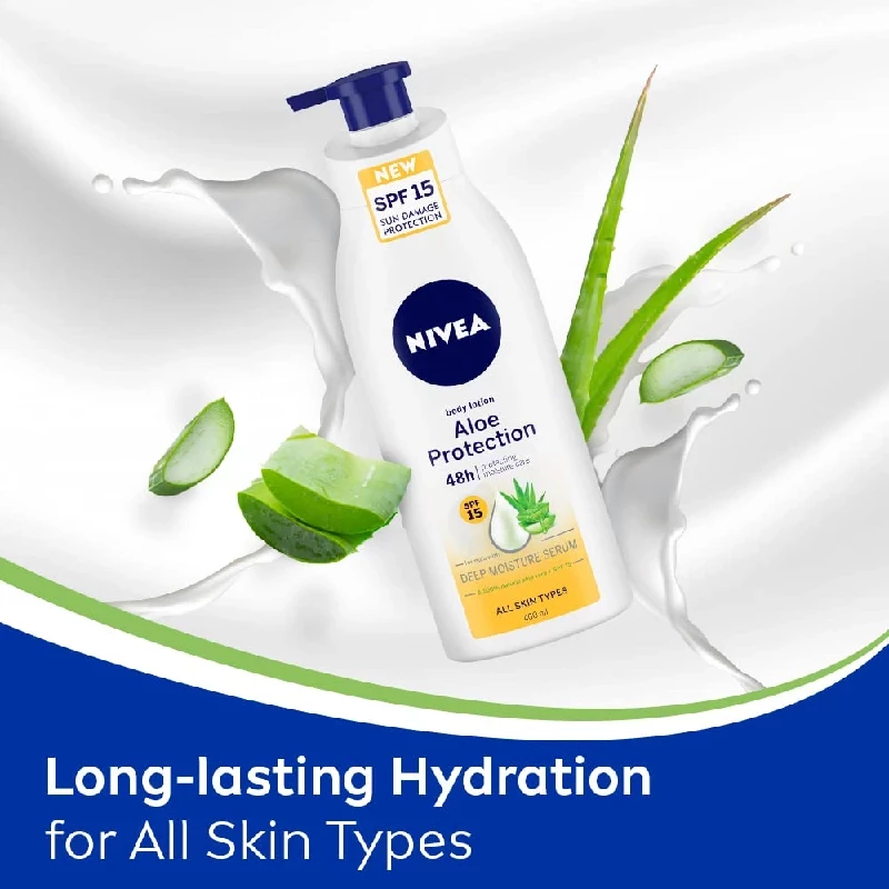 NIVEA Aloe Protection Body Lotion, 400 ml-3.webp
